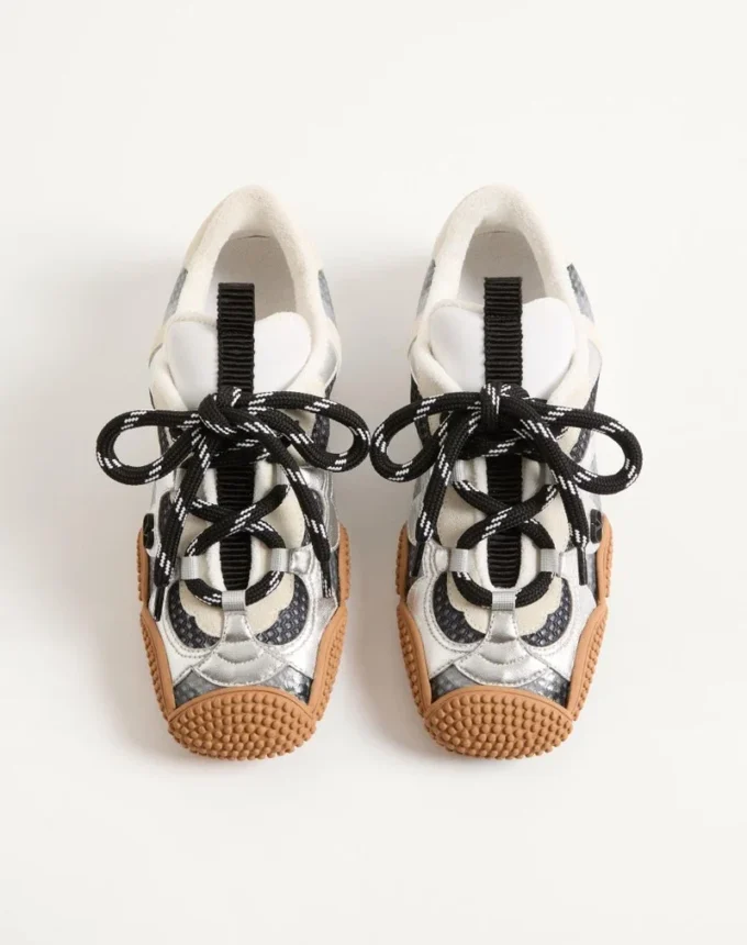 Adidași Amphibia din piele de vițel cauciucată și nappa laminată Adidași Amphibia din piele de vițel cauciucată și nappa laminată