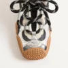 Adidași Amphibia din piele de vițel cauciucată și nappa laminată Adidași Amphibia din piele de vițel cauciucată și nappa laminată