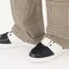 Adidași deschiși din piele de vițel