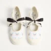 Adidași din țesătură Bay By Bay Ballerina cu imprimeu Le Chat De La Maison