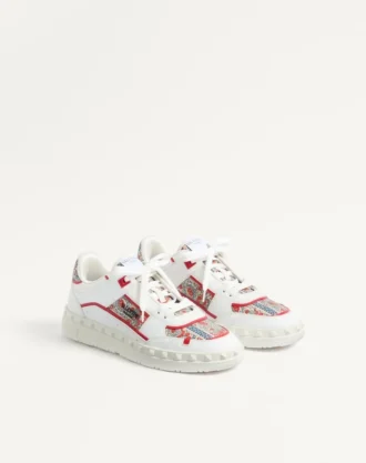 Adidași Freedots Low-Top din piele de vițel și țesătură Voyage Imaginaire
