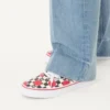 Adidași joși din țesătură Valentino Garavani și Vans cu imprimeu VLogo Checkerboard și detalii cu buline Adidași joși din țesătură Valentino Garavani și Vans cu imprimeu VLogo Checkerboard și detalii cu buline