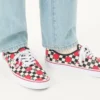 Adidași joși din țesătură Valentino Garavani și Vans cu imprimeu VLogo Checkerboard și detalii cu buline Adidași joși din țesătură Valentino Garavani și Vans cu imprimeu VLogo Checkerboard și detalii cu buline