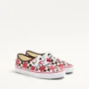 Adidași joși din țesătură Valentino Garavani și Vans cu imprimeu VLogo Checkerboard și detalii cu buline Adidași joși din țesătură Valentino Garavani și Vans cu imprimeu VLogo Checkerboard și detalii cu buline