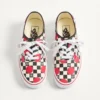 Adidași joși din țesătură Valentino Garavani și Vans cu imprimeu VLogo Checkerboard și detalii cu buline Adidași joși din țesătură Valentino Garavani și Vans cu imprimeu VLogo Checkerboard și detalii cu buline