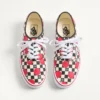 Adidași joși din țesătură Valentino Garavani și Vans cu imprimeu VLogo Checkerboard și detalii cu buline Adidași joși din țesătură Valentino Garavani și Vans cu imprimeu VLogo Checkerboard și detalii cu buline