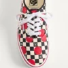 Adidași joși din țesătură Valentino Garavani și Vans cu imprimeu VLogo Checkerboard și detalii cu buline Adidași joși din țesătură Valentino Garavani și Vans cu imprimeu VLogo Checkerboard și detalii cu buline