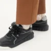 Adidași joși din piele nappa cu un singur știft Adidași joși din piele nappa cu un singur știft
