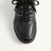Adidași joși din piele nappa cu un singur știft Adidași joși din piele nappa cu un singur știft