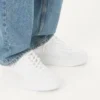 Adidași joși din piele nappa cu un știft XL