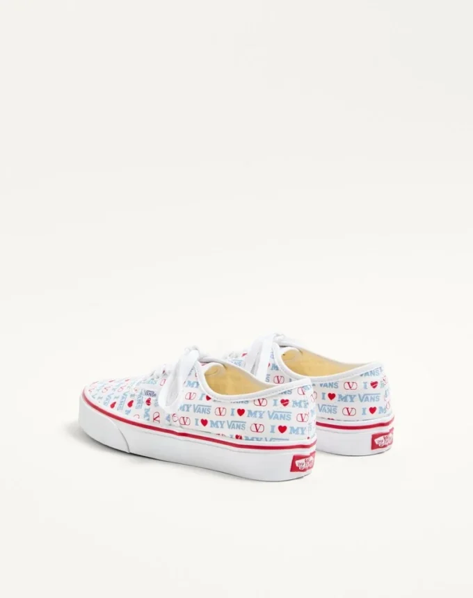 Adidași joși Valentino Garavani și Vans din țesătură cu imprimeu Valentino Vans Love Adidași joși Valentino Garavani și Vans din țesătură cu imprimeu Valentino Vans Love