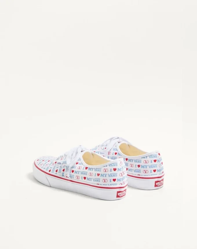 Adidași joși Valentino Garavani și Vans din țesătură cu imprimeu Valentino Vans Love Adidași joși Valentino Garavani și Vans din țesătură cu imprimeu Valentino Vans Love