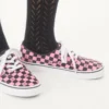 Adidași joși Valentino Garavani și Vans din țesătură cu imprimeu VLogo Checkerboard Adidași joși Valentino Garavani și Vans din țesătură cu imprimeu VLogo Checkerboard