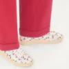 Adidași Royco din piele de vițel nappa cu model Cherryfic