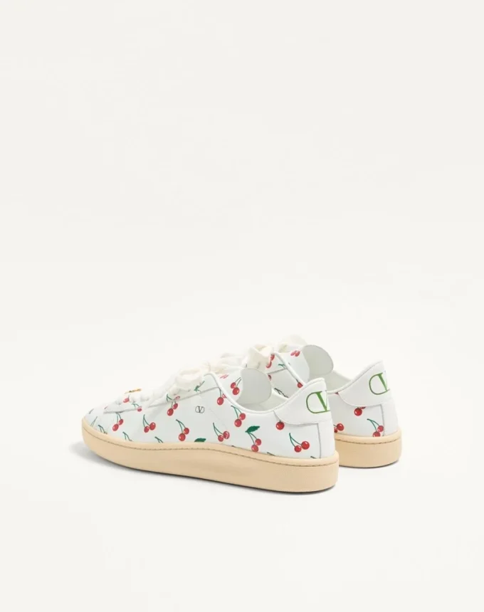 Adidași Royco din piele de vițel nappa cu model Cherryfic Adidași Royco din piele de vițel nappa cu model Cherryfic