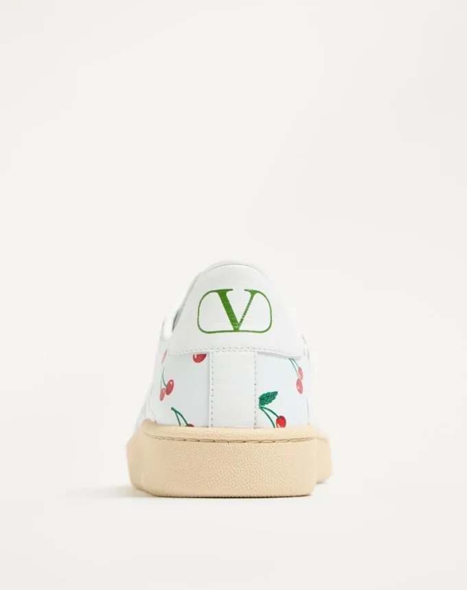 Adidași Royco din piele de vițel nappa cu model Cherryfic