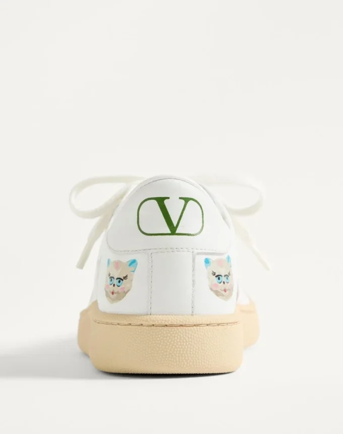 Adidași Royco din piele de vițel nappa cu motiv Le Chat De La Maison Adidași Royco din piele de vițel nappa cu motiv Le Chat De La Maison