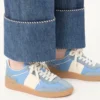 Adidași Upvillage din piele crustată cu bandă din piele de vițel nappa