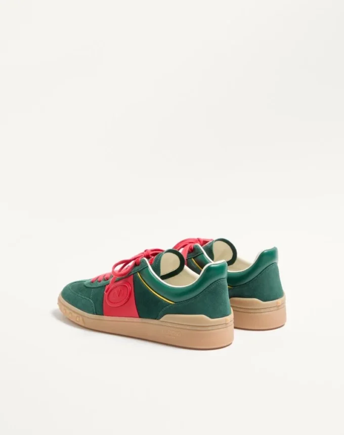 Adidași Upvillage Low Top din piele despicată și piele de vițel Nappa Adidași Upvillage Low Top din piele despicată și piele de vițel Nappa