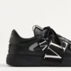 Adidași Vl7N din piele de vițel cu benzi