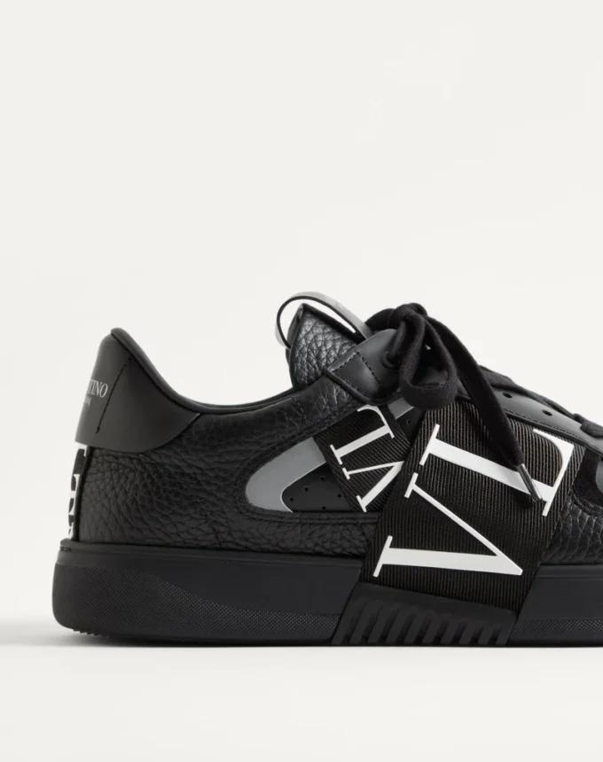 Adidași Vl7N din piele de vițel cu benzi