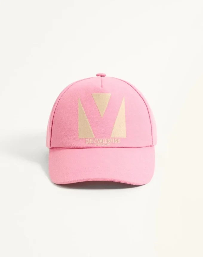 Șapcă de baseball din bumbac Chez Valentino