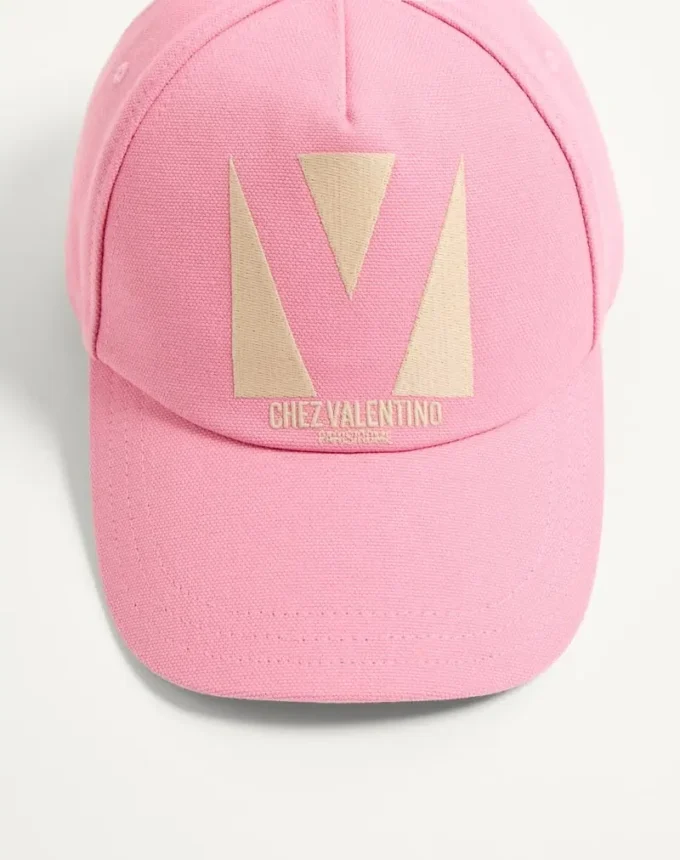Șapcă de baseball din bumbac Chez Valentino