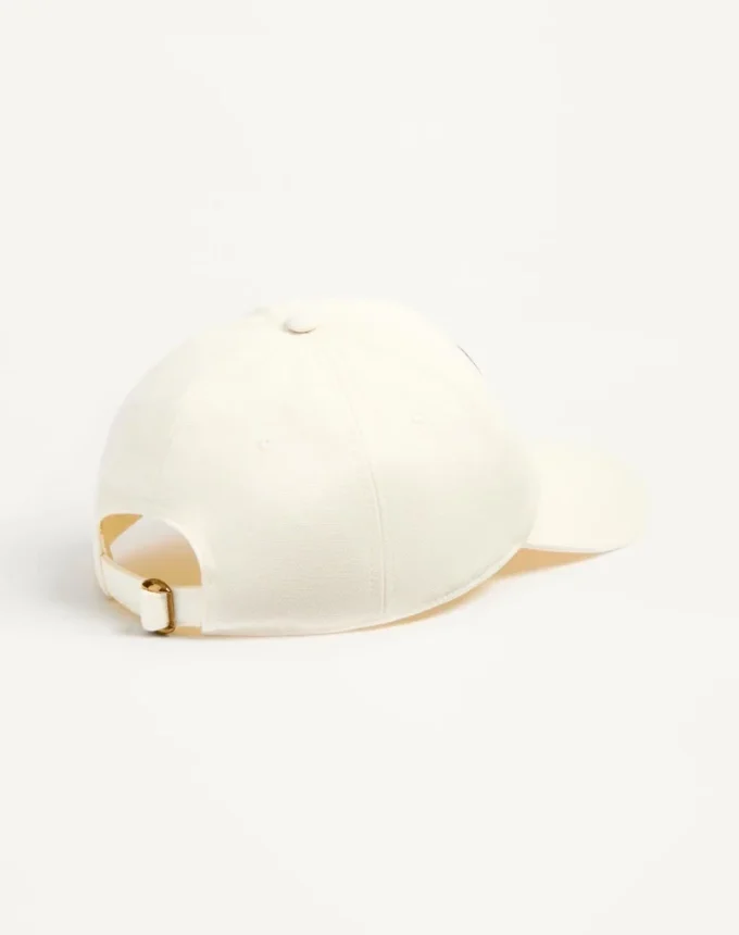Șapcă de baseball din bumbac Chez Valentino cu broderie
