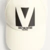 Șapcă de baseball din bumbac Chez Valentino cu broderie
