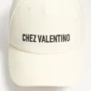 Șapcă de baseball din bumbac Chez Valentino cu broderie