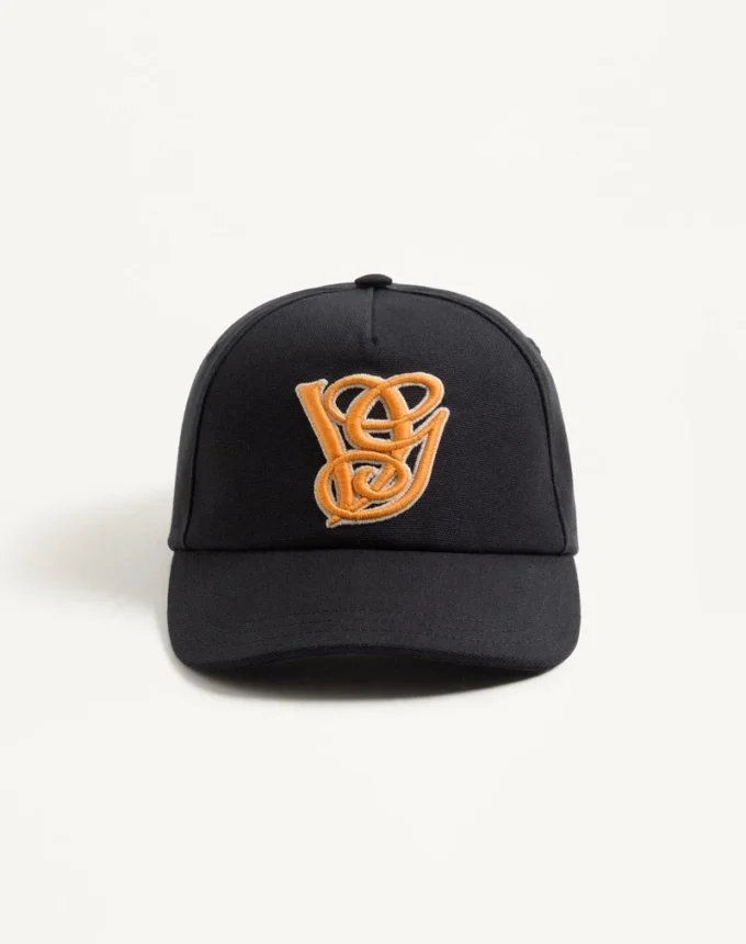 Șapcă de baseball din bumbac Valentino Garavani cu broderie