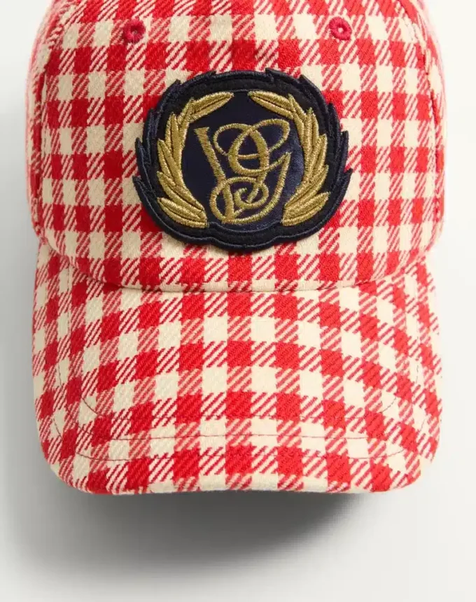 Șapcă de baseball Valentino Garavani din bumbac și lână cu patch