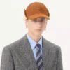 Șapcă de baseball Valentino Garavani Vlogo Signature din piele de căprioară și piele de oaie Șapcă de baseball Valentino Garavani Vlogo Signature din piele de căprioară și piele de oaie