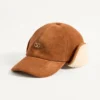 Șapcă de baseball Valentino Garavani Vlogo Signature din piele de căprioară și piele de oaie Șapcă de baseball Valentino Garavani Vlogo Signature din piele de căprioară și piele de oaie