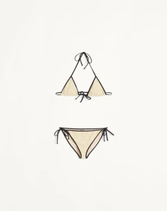 Bikini din lycra jacquard Toute La V