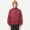 Blouson din nailon cu patch VLogo Blouson din nailon cu patch VLogo