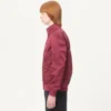 Blouson din nailon cu patch VLogo Blouson din nailon cu patch VLogo