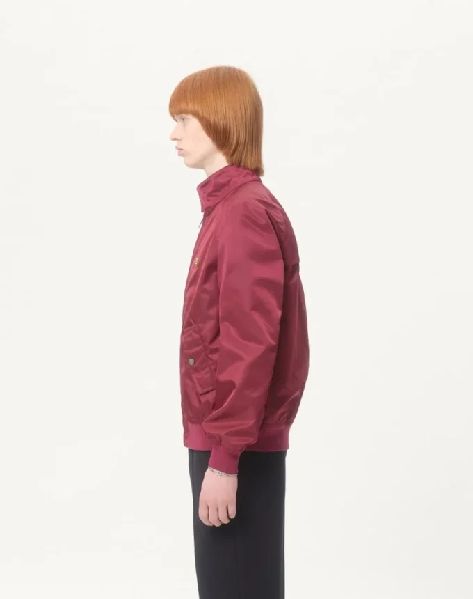 Blouson din nailon cu patch VLogo Blouson din nailon cu patch VLogo