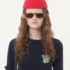 Bluză din lână brodată Bluză din lână brodată