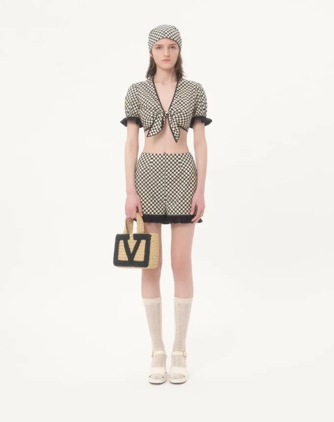 Bluză din poplin cu imprimeu Plus De Pois Bluză din poplin cu imprimeu Plus De Pois
