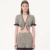 Bluză din poplin cu imprimeu Plus De Pois Bluză din poplin cu imprimeu Plus De Pois