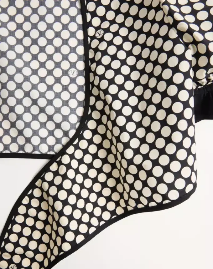 Bluză din poplin cu imprimeu Plus De Pois Bluză din poplin cu imprimeu Plus De Pois
