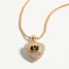 Brățară Coeur Royal din metal, email și cristale Swarovski® Brățară Coeur Royal din metal, email și cristale Swarovski®