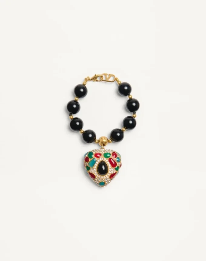 Brățară Coeur Royal din metal, rășină, email și cristale Swarovski® Brățară Coeur Royal din metal, rășină, email și cristale Swarovski®