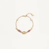 Brățară Ovalette din metal, perle și cristale Swarovski® Brățară Ovalette din metal, perle și cristale Swarovski®