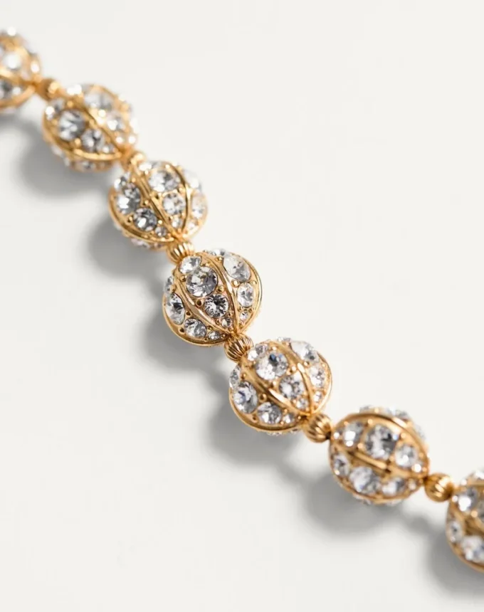 Brățară Poetiques Des Gouttes din metal și cristale Swarovski® Brățară Poetiques Des Gouttes din metal și cristale Swarovski®