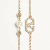 Brățară Vlogo Signature din metal, perle și cristale Swarovski® Brățară Vlogo Signature din metal, perle și cristale Swarovski®