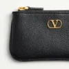 Breloc Vlogo Signature din piele de vițel granulată Breloc Vlogo Signature din piele de vițel granulată