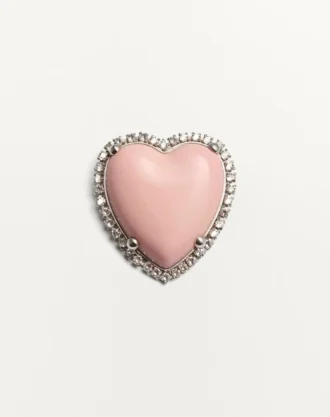 Broșă Coeur Hyperbole din metal, rășină și cristale Swarovski®