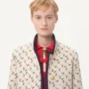 Caban căptușit cu imprimeu Cherryfic Jacquard Caban căptușit cu imprimeu Cherryfic Jacquard